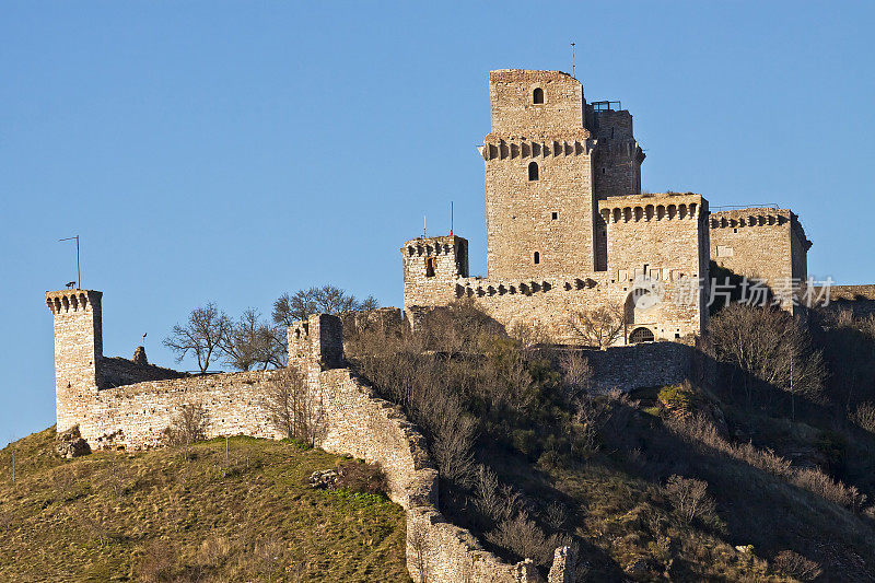 阿西西的Rocca Maggiore